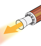 rocket propulsion thrust pressure measurement sensor