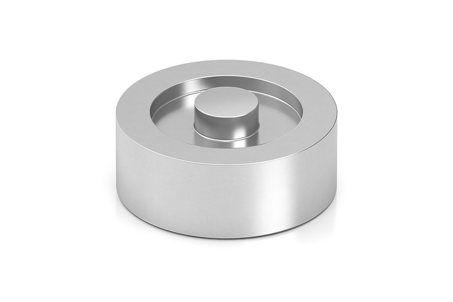 Load Button Load Cell with Threaded Mounting Holes built for Press-2