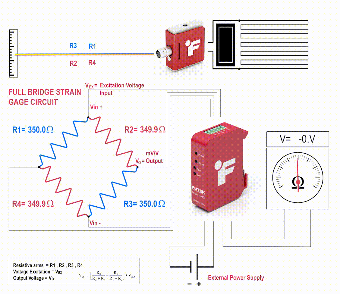 load cell signal conditioner circuit diagram